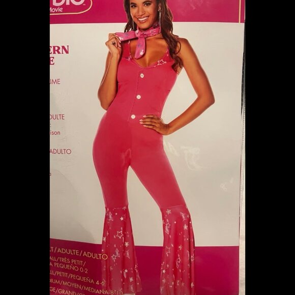 Halloween Costume Adult Barbie Western Women’s Large NEW! 12-14 - Picture 6 of 6